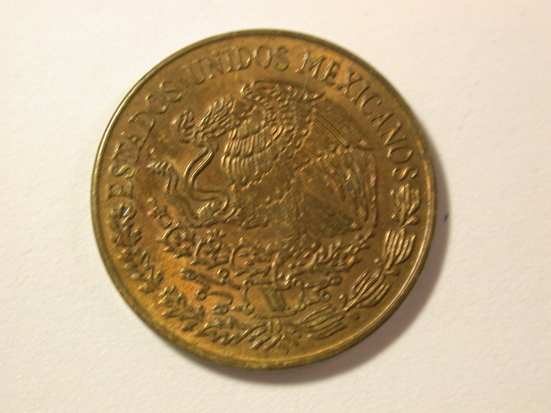  15005 Mexico  5 Centavos 1971 in vz-st Orginalbilder   