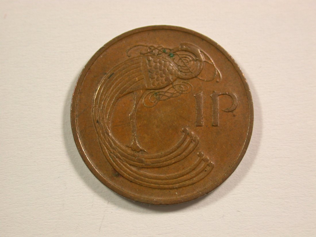  15006 Irland  1 Penny 1985 Orginalbilder   