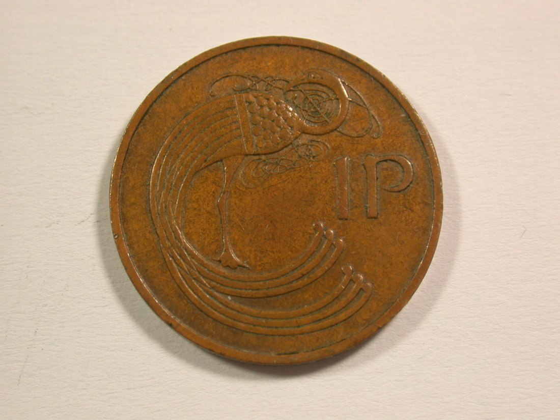 15006 Irland 1 Penny 1971 Orginalbilder
