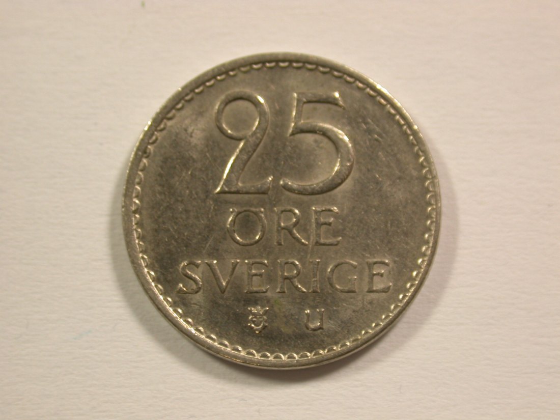 15006 Schweden 25 Öre 1973 Orginalbilder