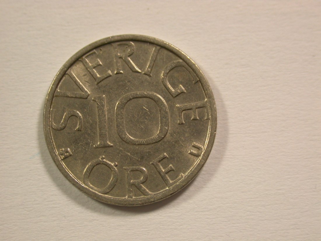 15006 Schweden 10 Öre 1979 Orginalbilder