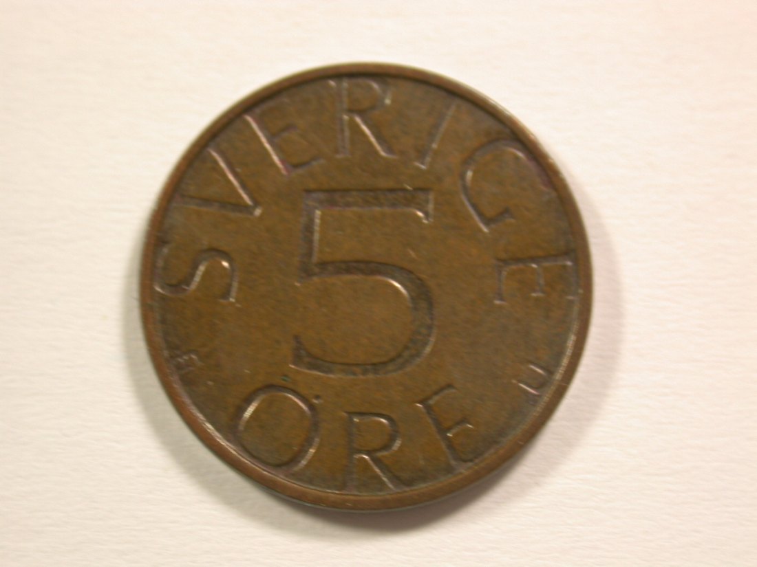 15006 Schweden 5 Öre 1980 Orginalbilder