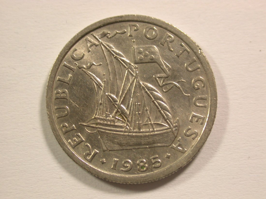 15006 Portugal 2,5 Escudos 1985 Orginalbilder
