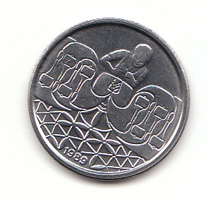  50 Centavos Brasilien 1989 (B695)   