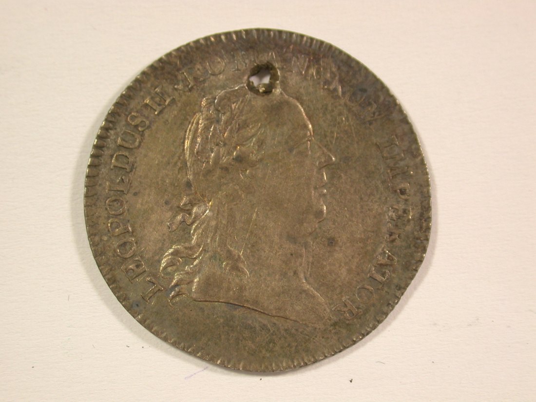 15007 Frankfurt, Silberabschlag v. Dukaten 1790 Orginalbilder