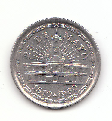  1 Peso Argentinien 1960 (B699)   
