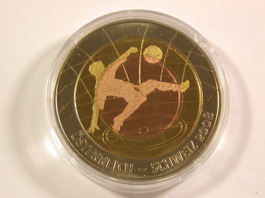 15008 Fussball EM 2008 Tri-Metal !! Orginalbilder