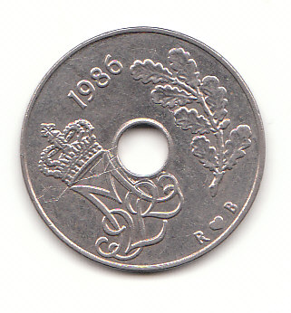  25 Ore Dänemark 1986 ( B555)   