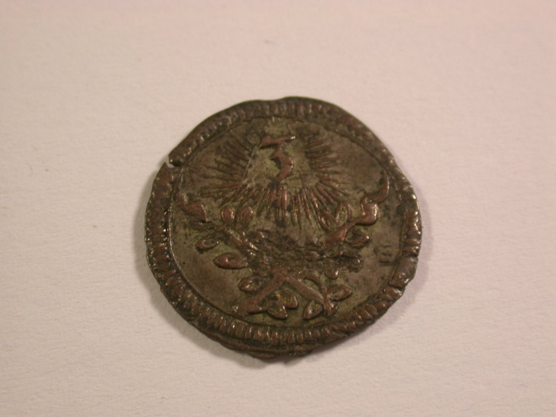  15111 Nürnberg Kerzen-Dreier 1677-1716 Jesuskind in ss/ss+ Orginalbilder   