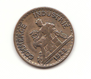  50 Centimes Frankreich 1922 (F128)   