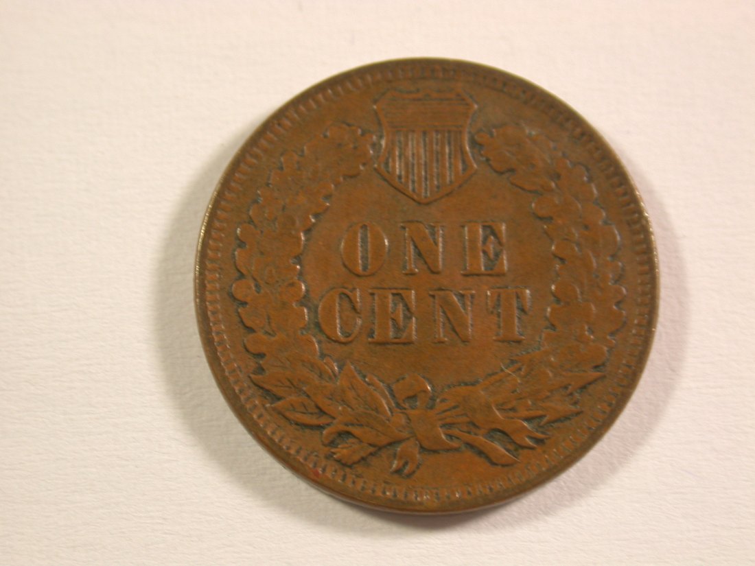  15112 USA  1 Cent 1907 in ss+ (VF+)  Orginalbilder   