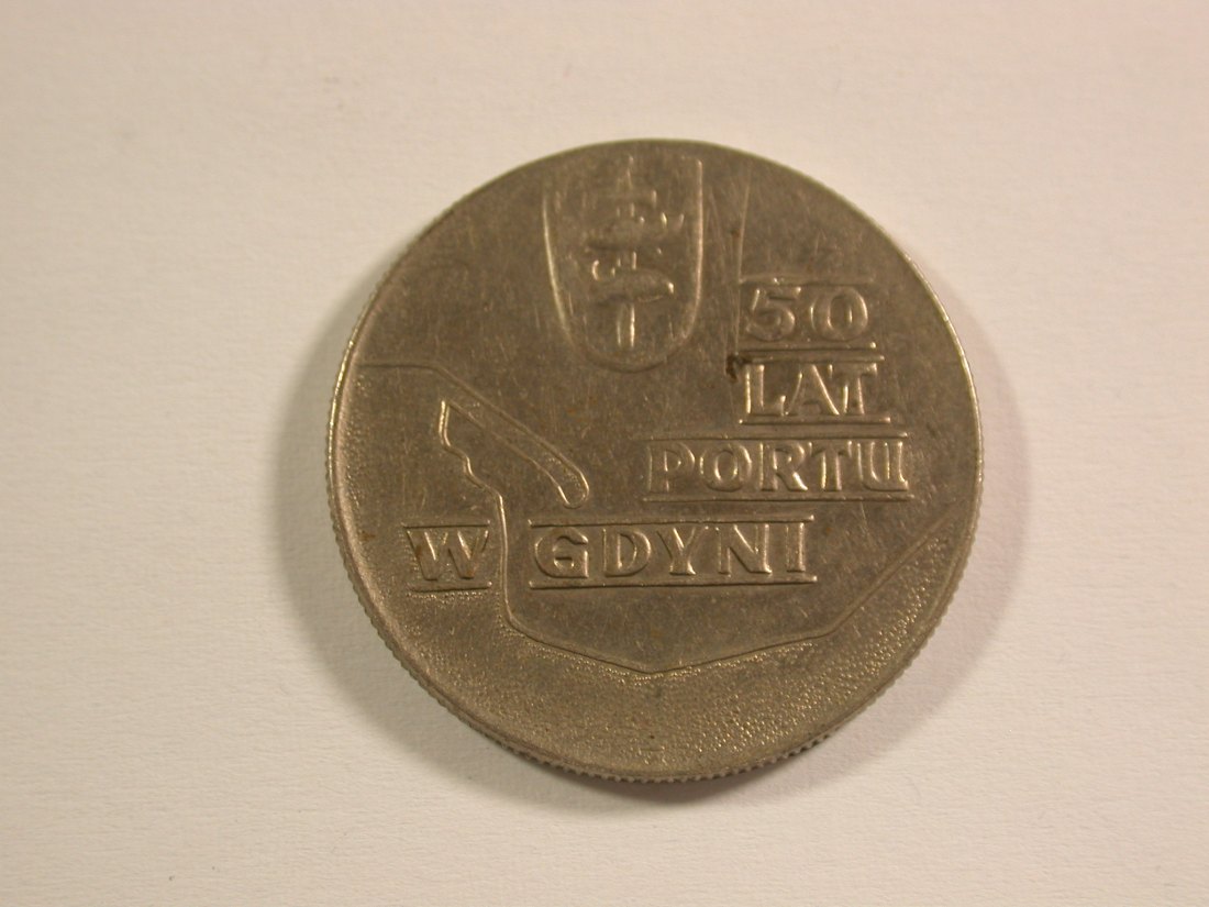  15112 Polen 10 Zl. 1972 Gdynia in vz/vz-st Orginalbilder   