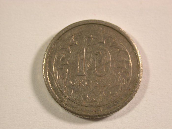 15011 Polen 10 Groszy 1993 in ss+ Orginalbilder
