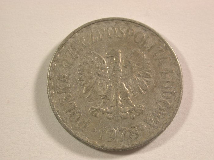  15011 Polen 1 Zloty 1978 in ss  Orginalbilder   