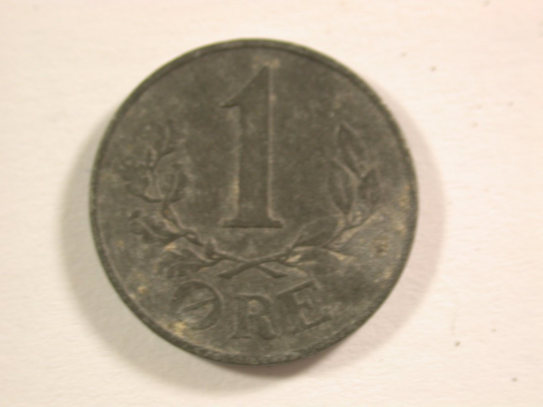 15011 Dänemark 1 Öre 1941 in ss+ Orginalbilder