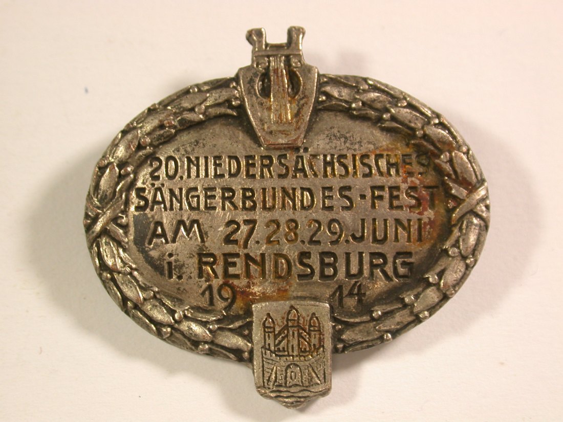  14201 Rendsburg 1914 Sängerbundfest in sehr schön Orginalbilder   