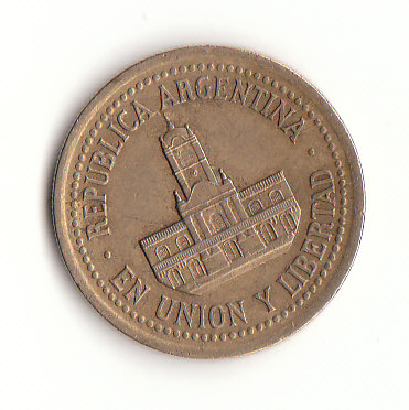  25 Centavos Argentinien 1992 (B746)   