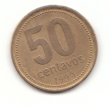  50 Centavos Argentinien 1993 (B747)   