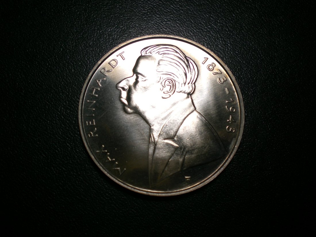 DDR Medaille Max Reinhardt 1873-1943.ca.40 mm, 28 Gramm.