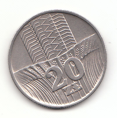  20 Zlotych 1973 (B675)   