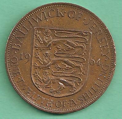  Jersey - 1/12 Shilling 1964   