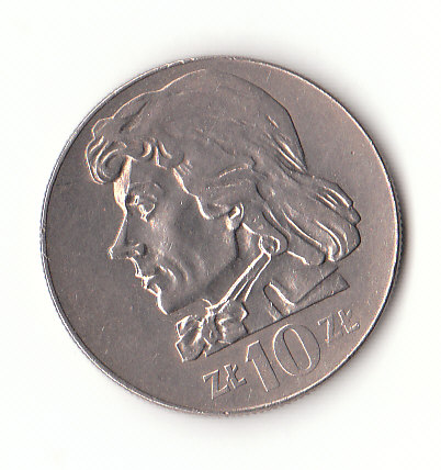 10 Zlotych 1970 Tadeusz Kosciuszko General und Freiheitskämpfer (B666)