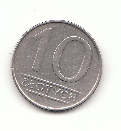  Polen 10 Zlotych 1987 (B756)   