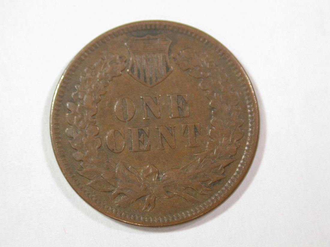  A001 USA  Indian Head 1 Cent 1874 in ss-vz (VF-XF)  Orginalbilder   