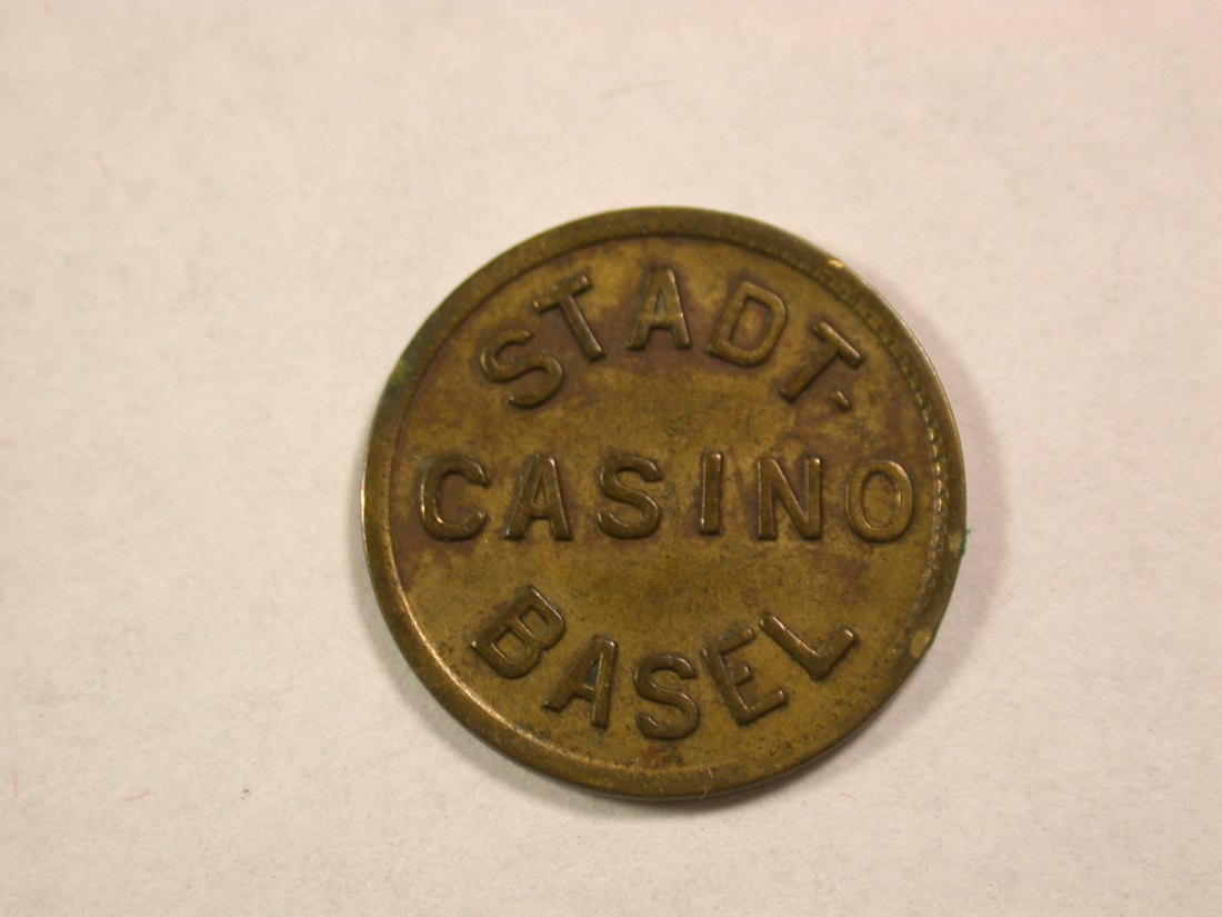  A006 Schweiz Basel Stadt Casino  5 Rappen Orginalbilder   