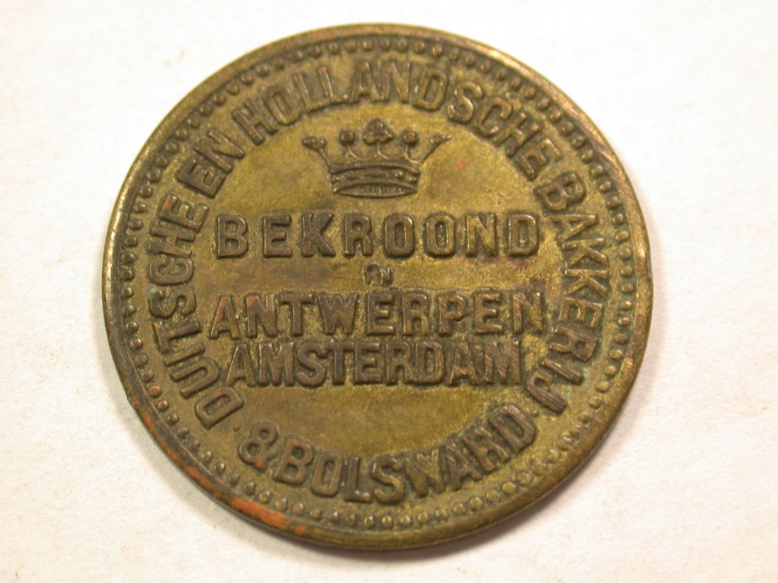  A102 Rotterdam Token H.G.Behle Bakker Orginalbilder   