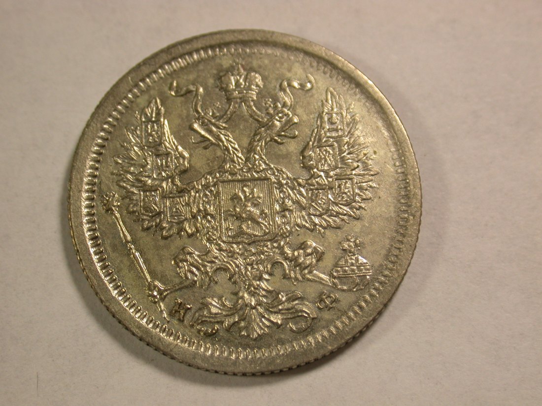  A103 Russland  20 Kopeken 1879  in vz+/vz-st Orginalbilder   