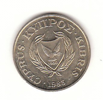  5 Mils Zypern 1983 (B833)   