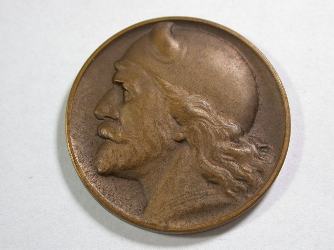  A105 Deutsche Patrioten Medaille Bronze 1923 32mm/14,7 Gr. RR  Orginalbilder   