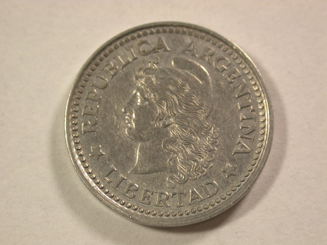  A009 Argentinien 5 Centavos 1972 in vz-st    Orginalbilder   