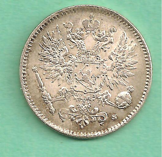  Finlandia - 50 Pennia 1916 silber   