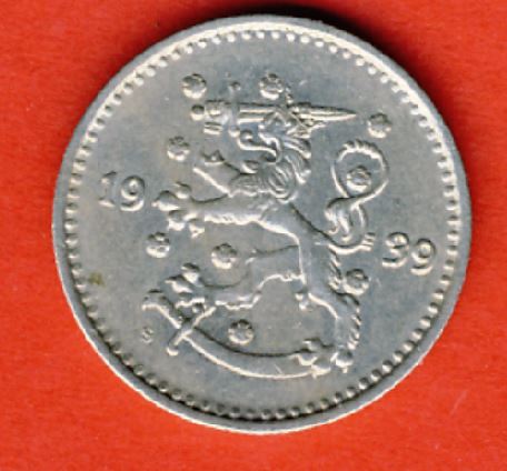  Finnland 1 Markka 1939   