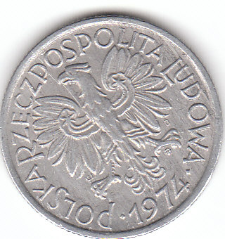 Polen (C022)b. 2 Zloty 1974 siehe scan