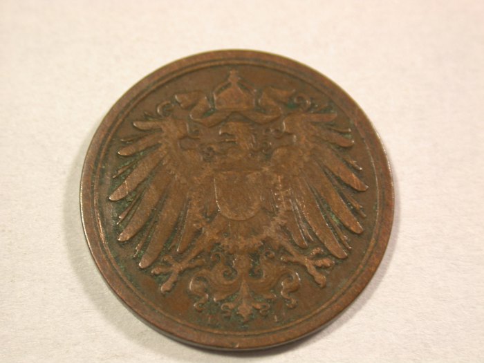  A110 KR 1 Pfennig 1911 D in ss Orginalbilder   