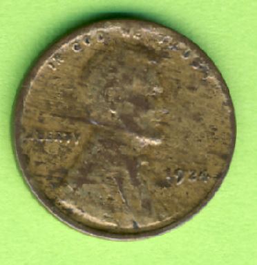  USA 1 Cent 1924   