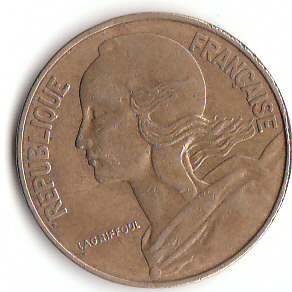 Frankreich (C034)b. 20 Centimes 1967 siehe scan