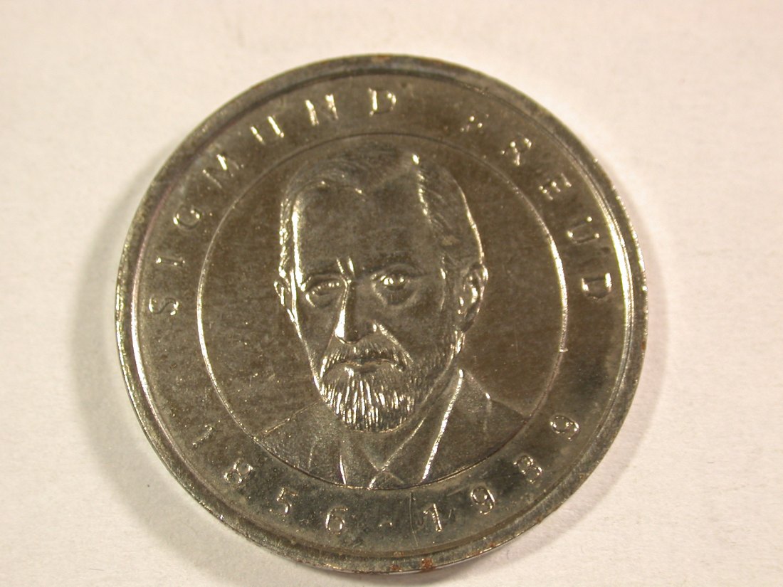 A112 Österreich Sigmund Freud Medaille 28 mm/ 8,2 Gramm anschauen Orginalbilder