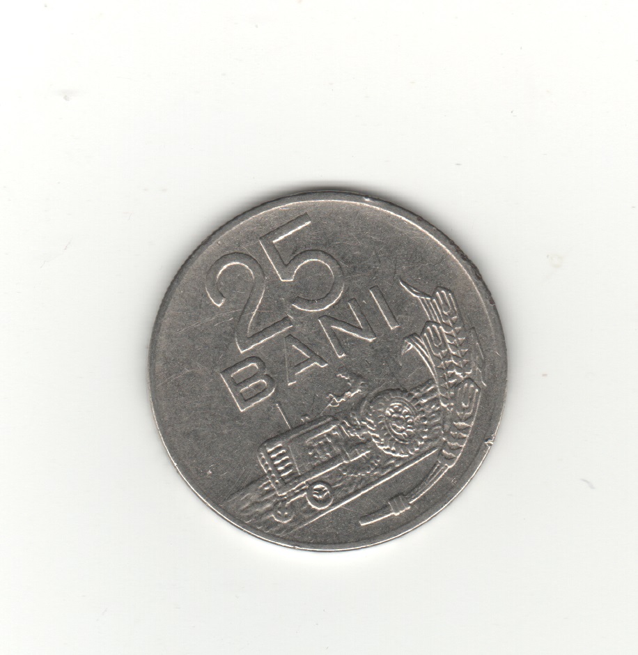  Rumänien 25 Bani 1966   