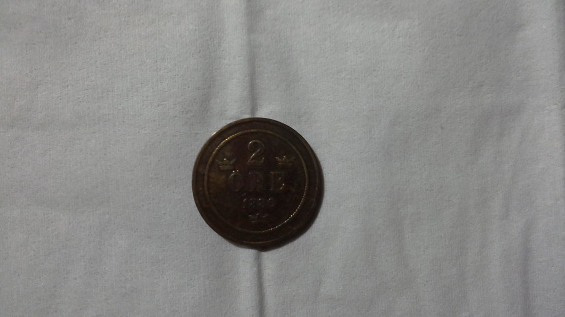 2 Oere Schweden 1886 (k460)