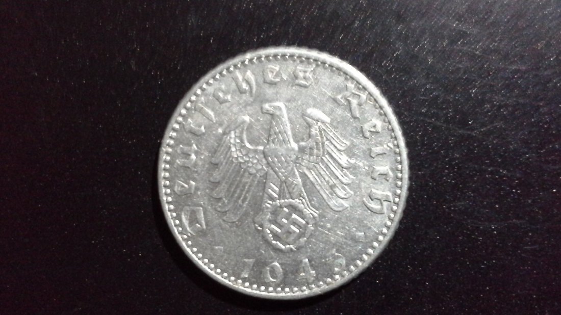  50 Reichspfennig Deutsches Reich 1943 A(k491)   