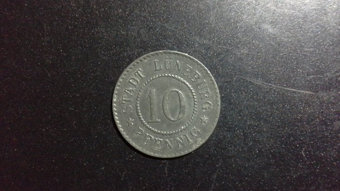  10 Pfennig Stadt Lüneburg (k497)   