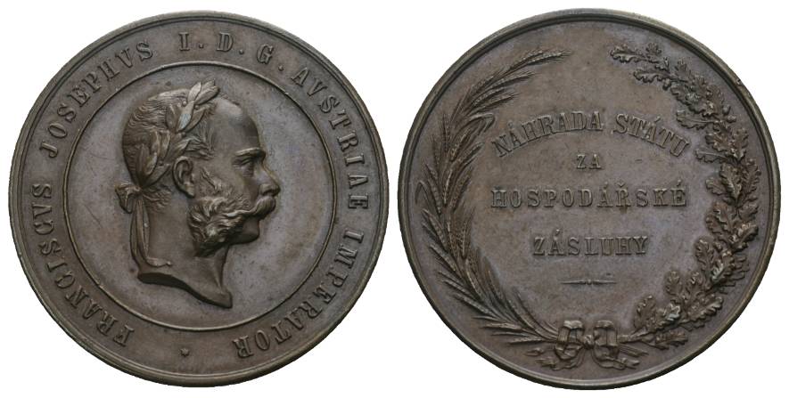  RDR Österreich, Bronzemedaille; 33,78 g, Ø 40,3 mm   