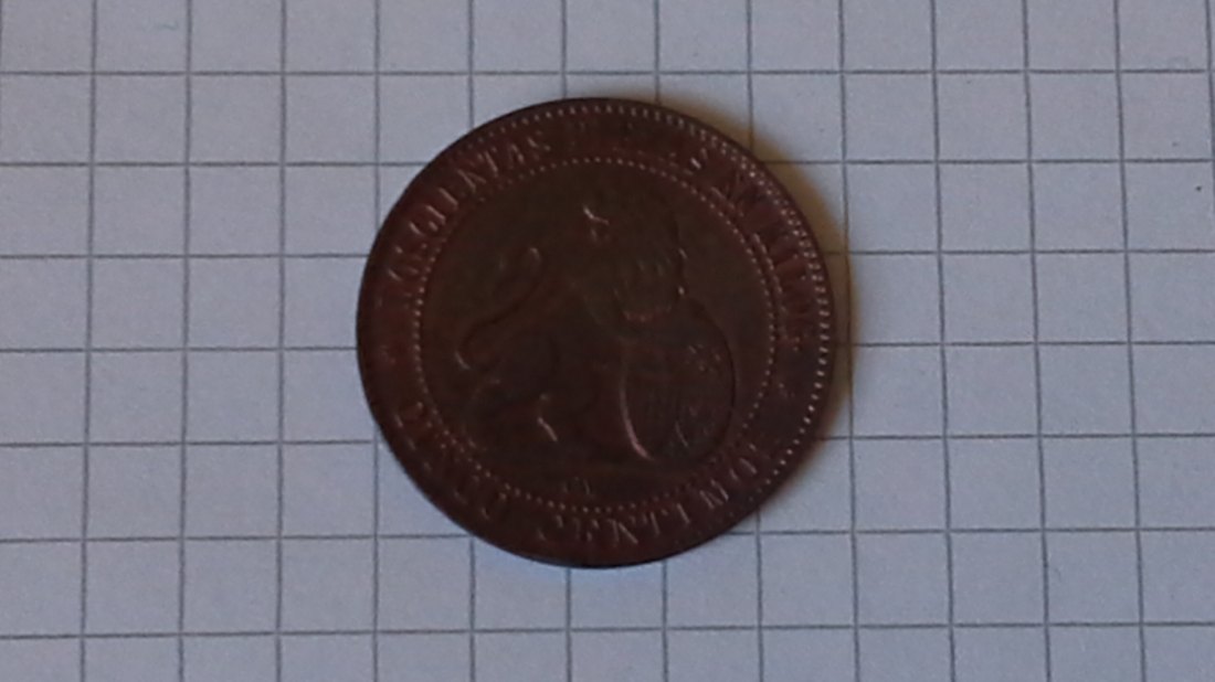 5 Centimos Spanien 1870 (k513)
