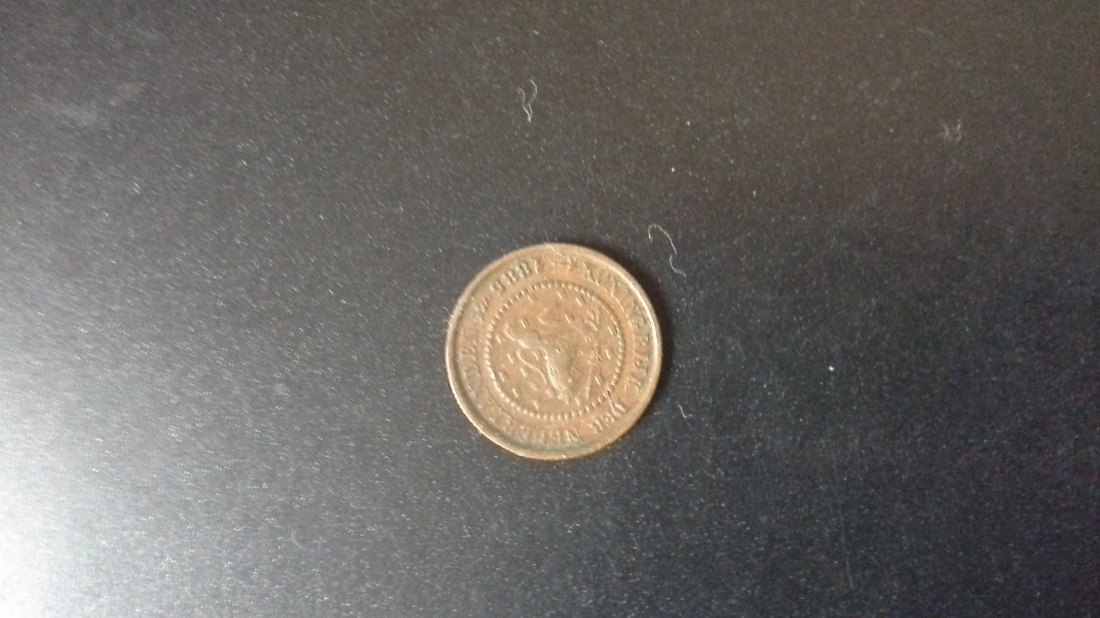 1/2 Cent Niederlande 1885 (k550)   