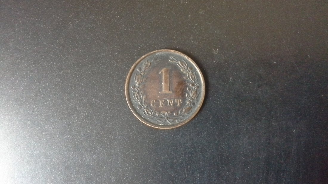 1 Cent Niederlande 1899 (k554)