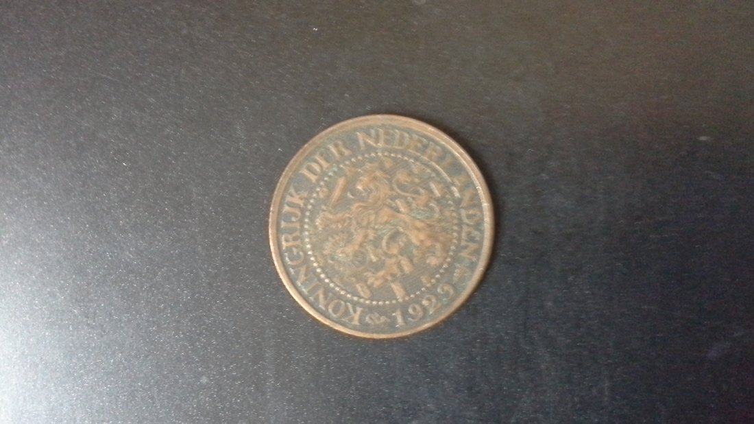  2 1/2 Cent Niederlande 1929 (k564)   
